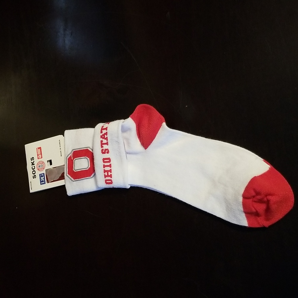 Womens Ohio state university socks size medium
